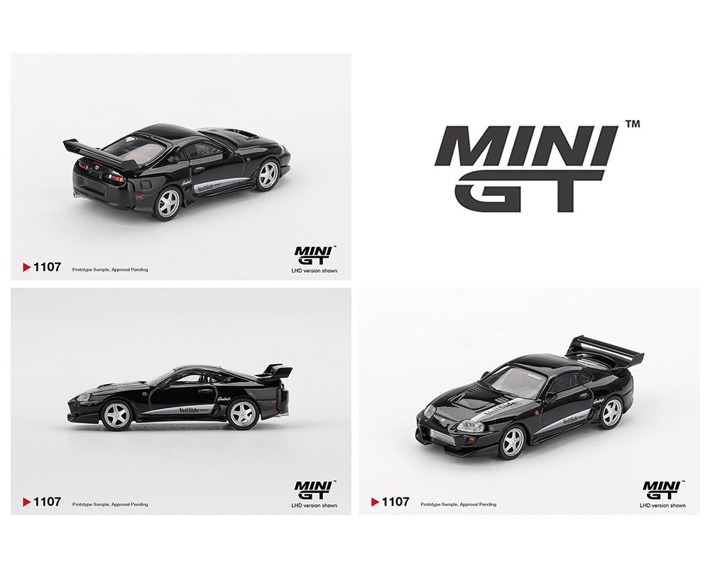 (Preorder) Mini GT 1:64 Toyota Supra VeilSide Combat V-II – Black