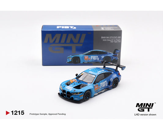 (Preorder) Mini GT 1:64 BMW M4 GT3 EVO #90 FIST Team AAI 2025 China GT LHD/ China Exclusives