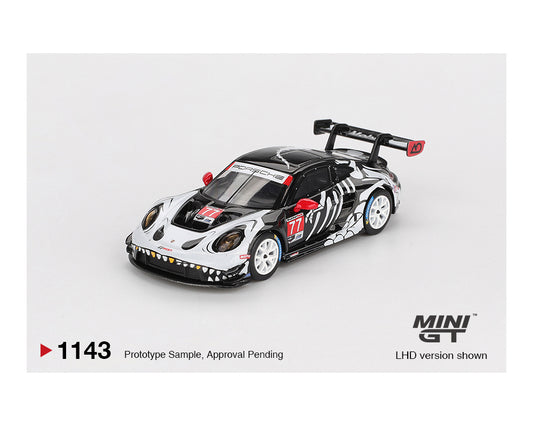 (Preorder) Mini GT 1:64 Porsche 911 GT3 R #77 AO Racing 2025 IMSA Petit Le Mans