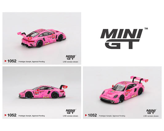 (Preorder) Mini GT 1:64 Porsche 911 GT3 R #77 AO Racing 2024 IMSA ROAD AMERICA – Mijo Exclusives