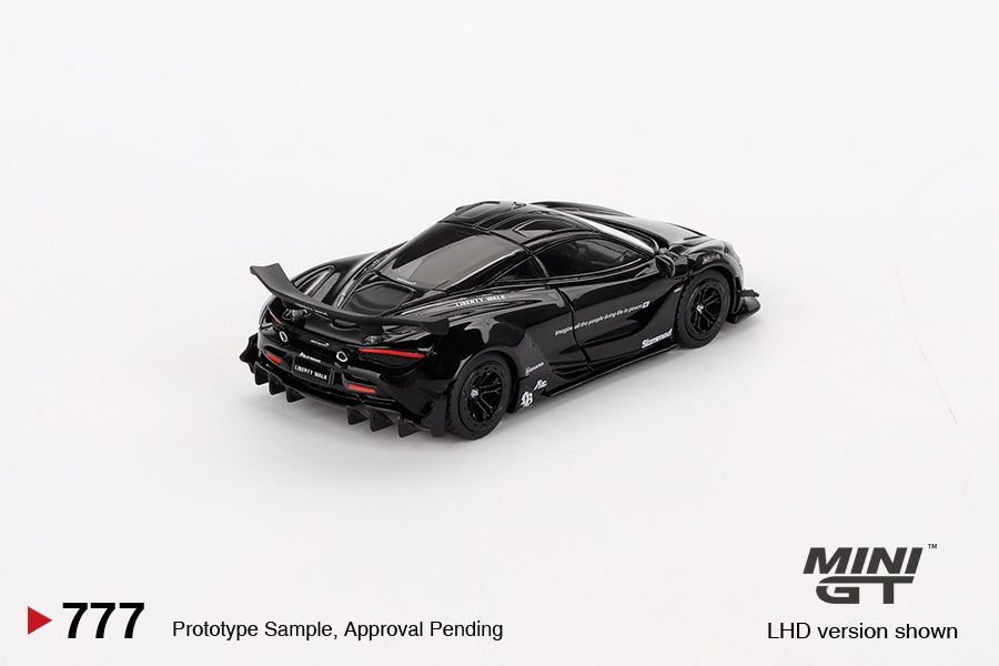 Mini GT 1:64 McLaren 720S LB★Works – Black- Mijo Exclusives