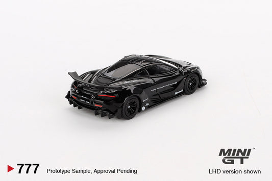 Mini GT 1:64 McLaren 720S LB★Works – Black- Mijo Exclusives