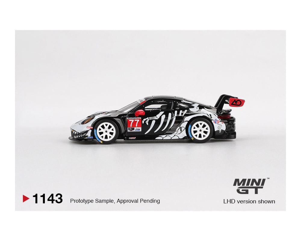 (Preorder) Mini GT 1:64 Porsche 911 GT3 R #77 AO Racing 2025 IMSA Petit Le Mans