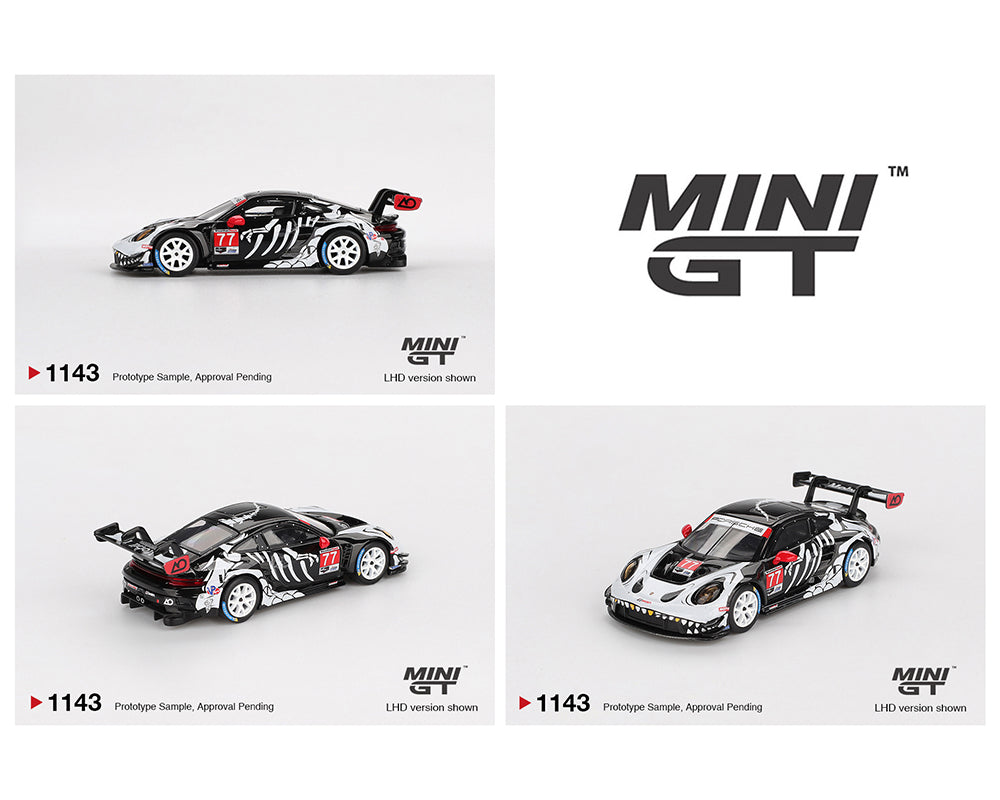 Preorder) Mini GT 1:64 Porsche 911 GT3 R #77 AO Racing 2025 IMSA