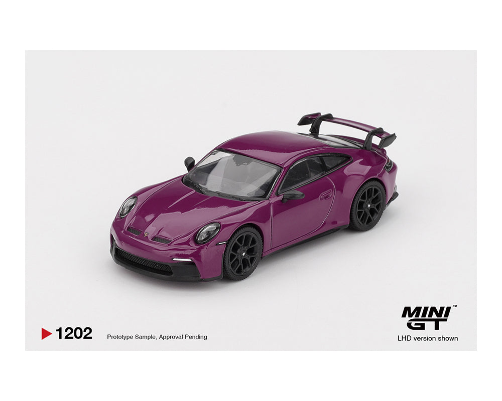 (Preorder) Mini GT 1:64 Porsche 911 (992.1) Rubystone Red Set of 4 – Special Edition